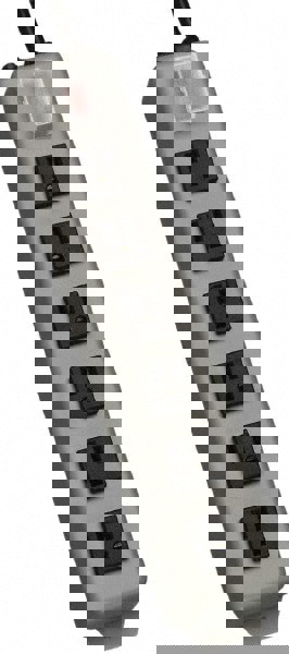 6 OUTLET INDUSTRIAL POWER STRIP WABER ME